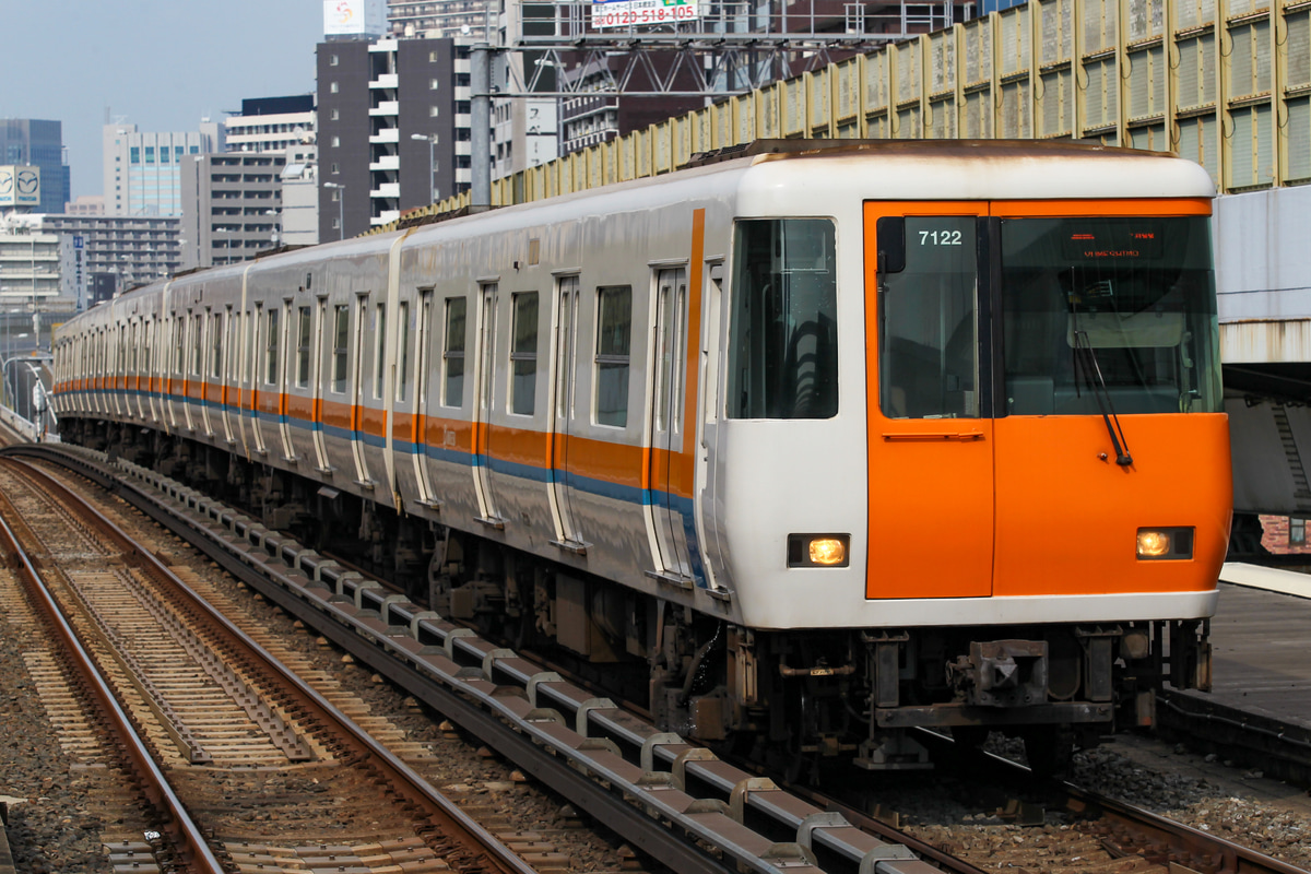 近畿日本鉄道 五位堂検修車庫 7020系 HL22