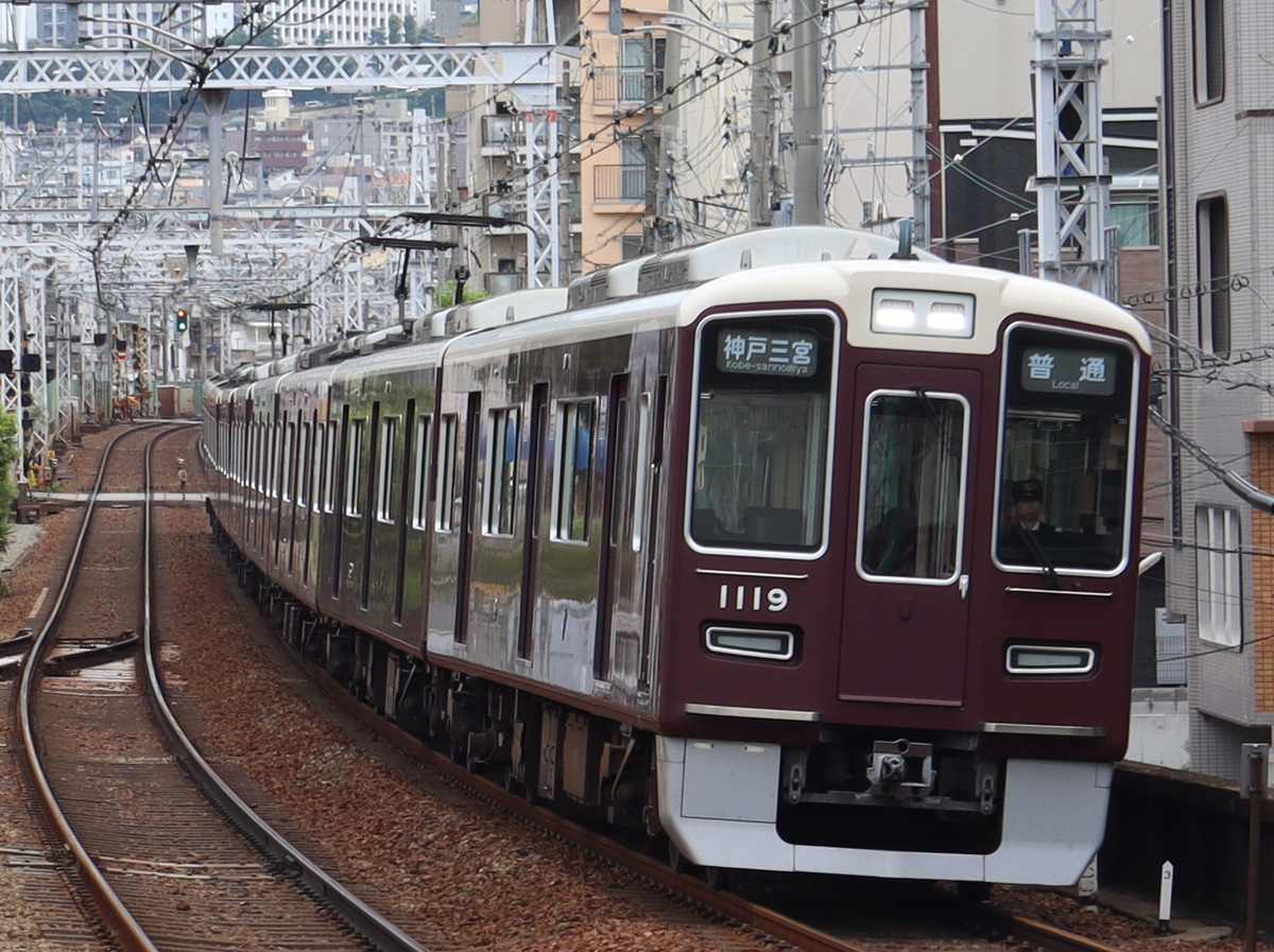 阪急電鉄  1000系 1019F