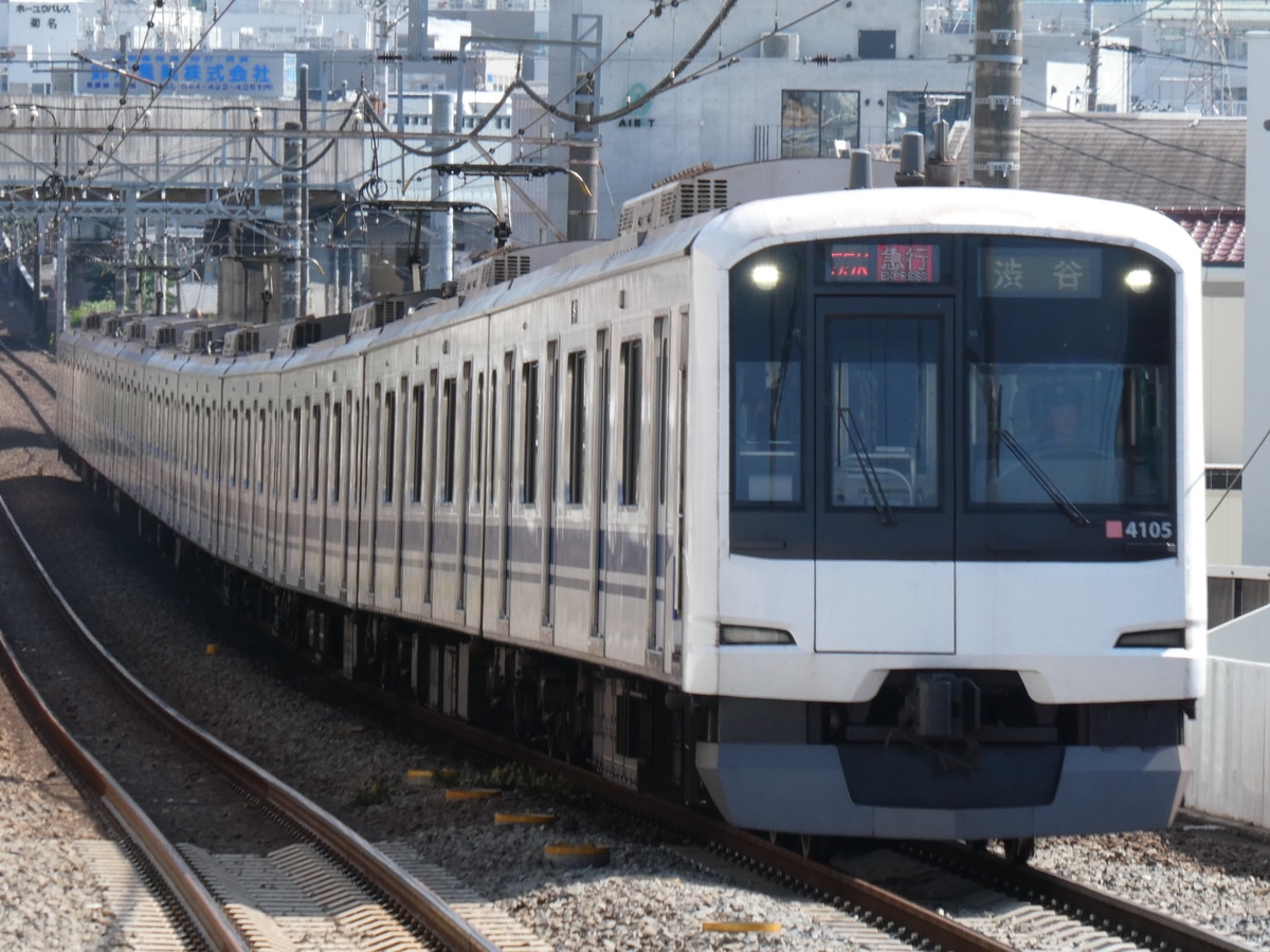 東急電鉄 元住吉検車区 5000系 4105F