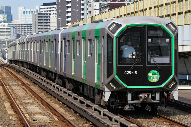 森之宮検車場400系406-16Fを九条駅で撮影した写真