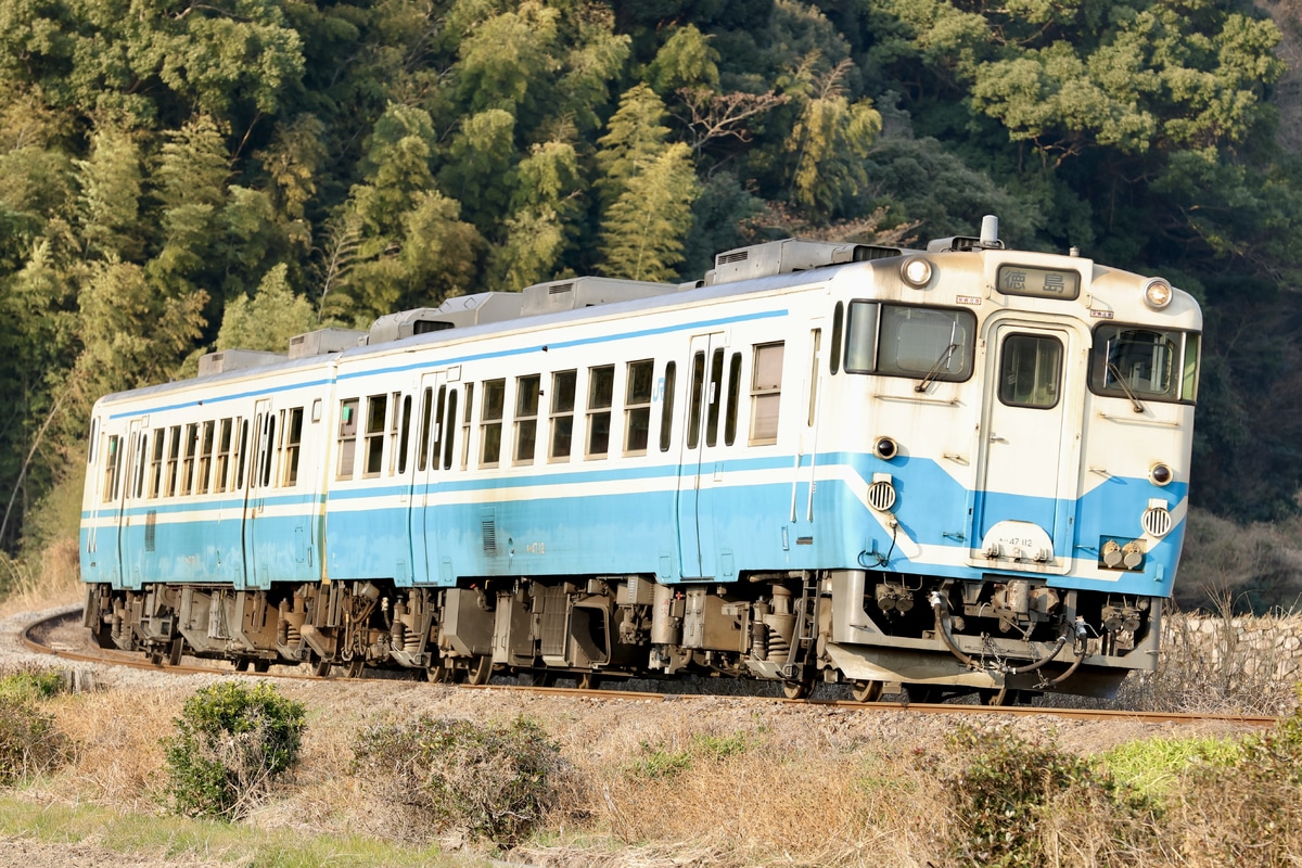 JR四国 徳島運転所 キハ47 112