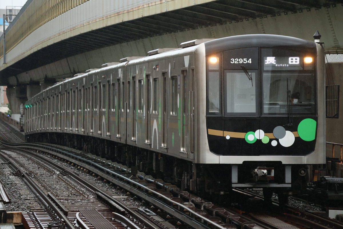 大阪市高速電気軌道 森之宮検車場 30000a系 32654F