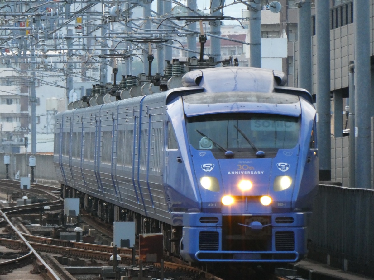 JR九州 大分鉄道事業部大分車両センター 883系 AO-1編成