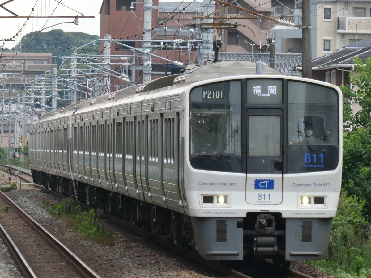 南福岡車両区 811系 P2101編成 の写真 |鉄道写真投稿サイトTrain