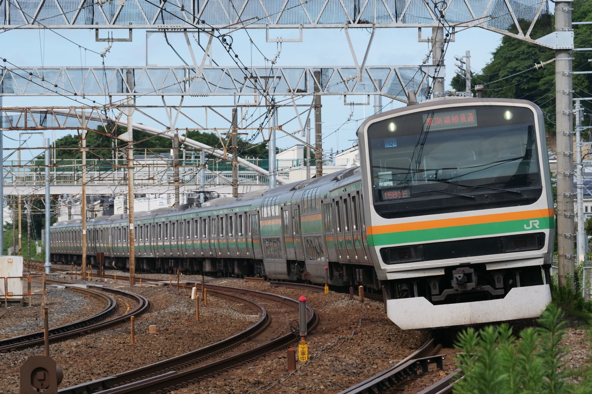 JR東日本 小山車両センター E231系 U521編成