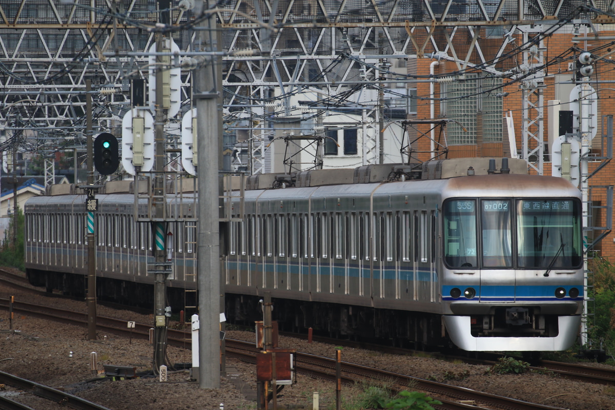 東京メトロ 深川検車区 07系 07-102F