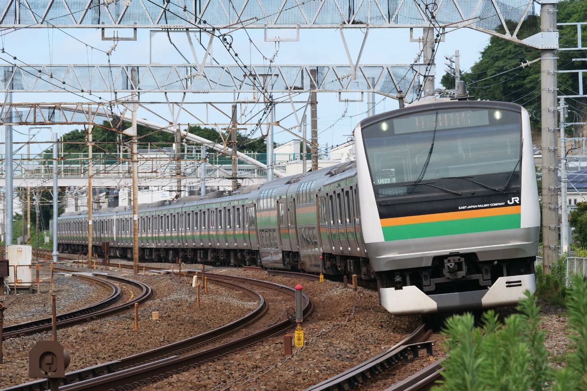 JR東日本 小山車両センター E233系 U622編成
