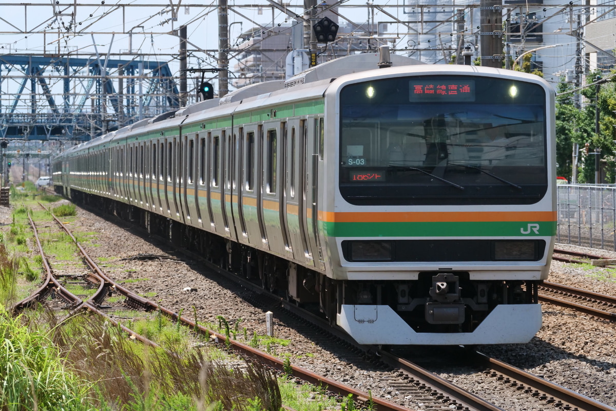 JR東日本 国府津車両センター E231系 S-03編成