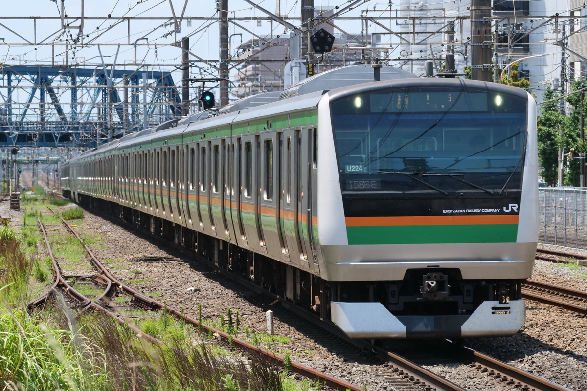 JR東日本 小山車両センター E233系 U224編成