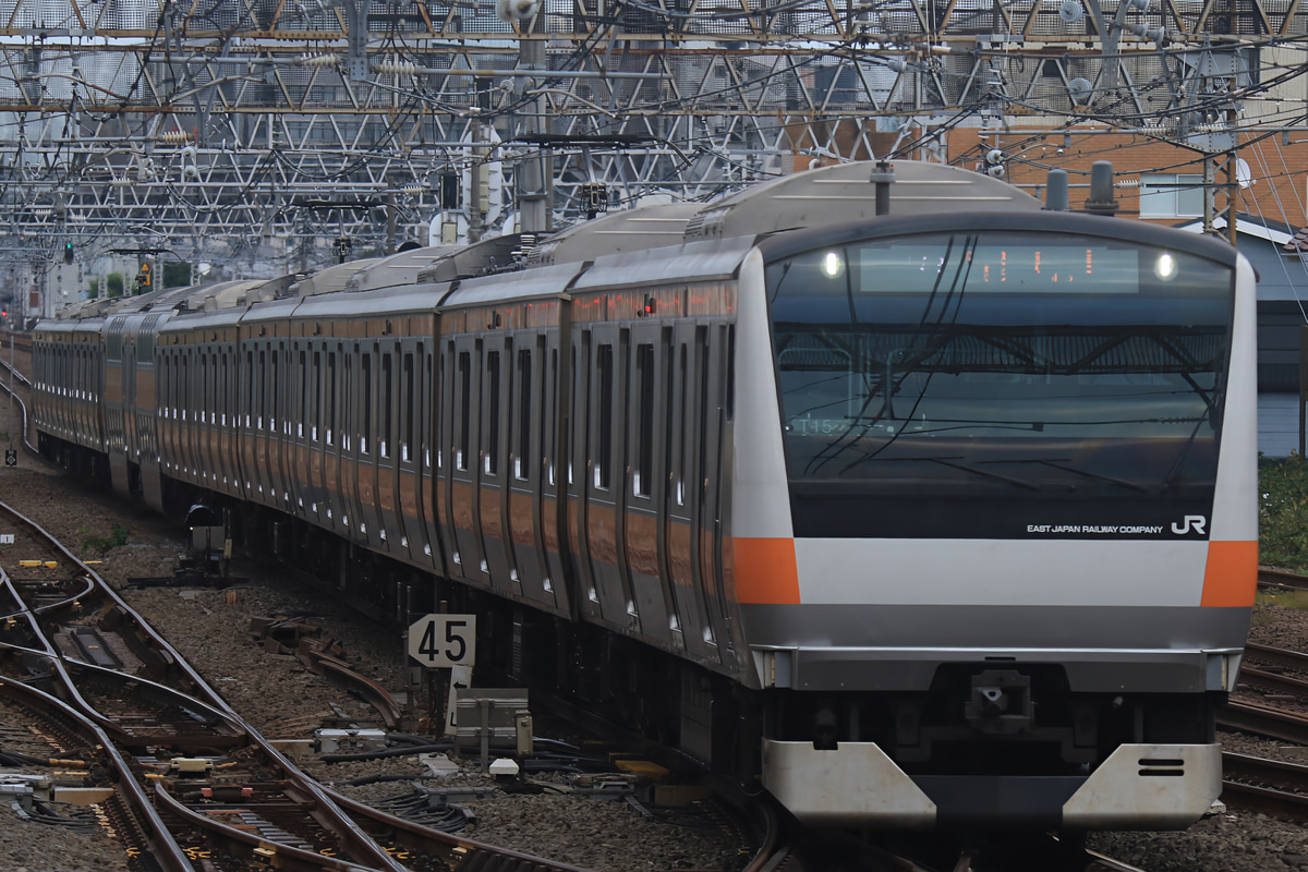 JR東日本 豊田車両センター本区 E233系 トタT15編成