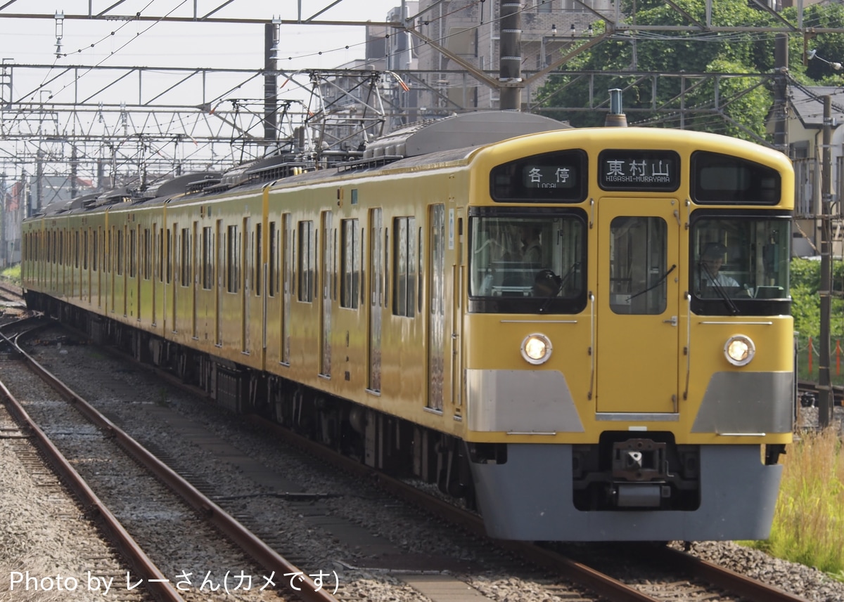 西武鉄道 玉川上水車両管理所 2000系 2053F