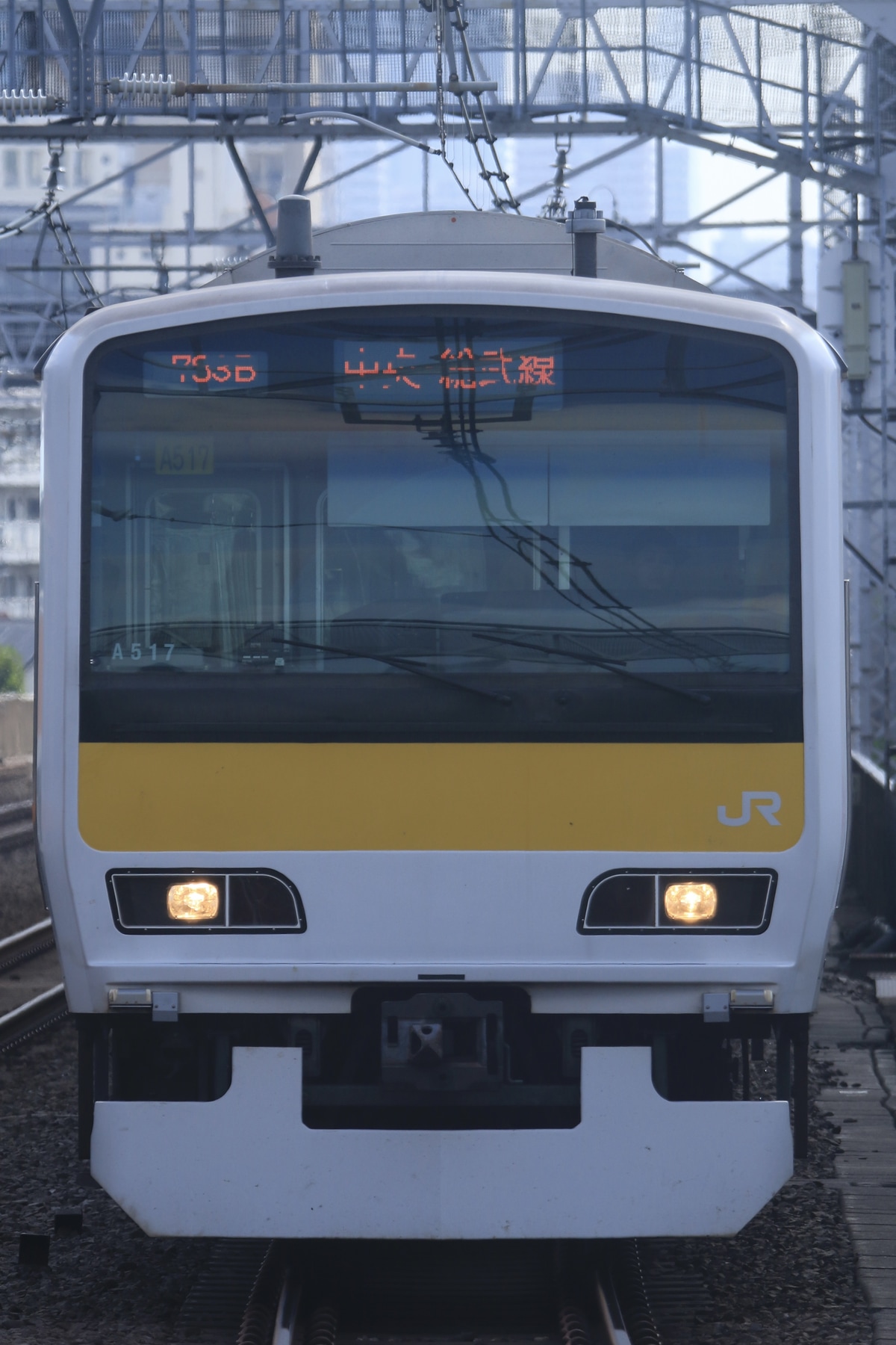 JR東日本 三鷹車両センター E231系 ミツA517編成