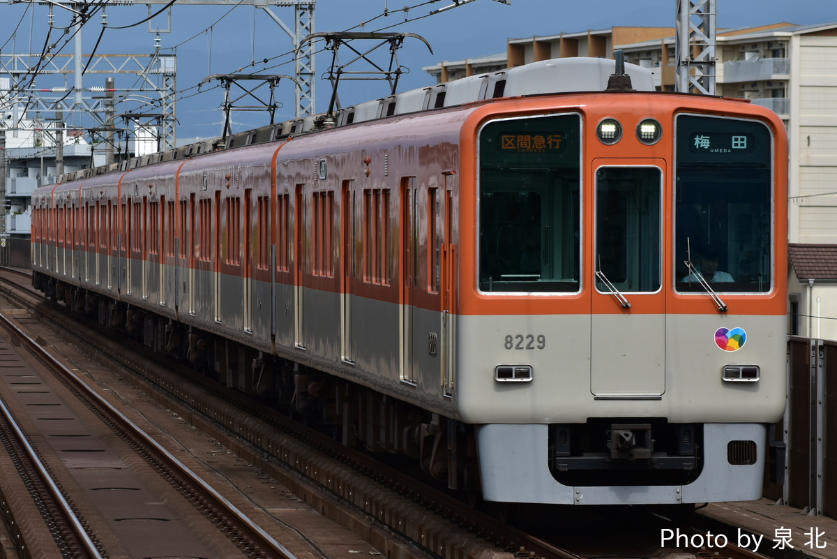 阪神電気鉄道 尼崎車庫 8000系 8229F