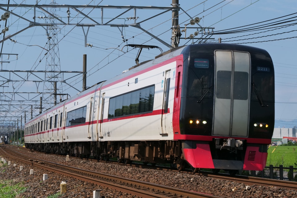 名鉄2200系2211F<br class="br-sp" />(2211編成)の写真