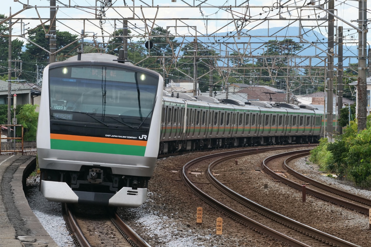 JR東日本 小山車両センター E233系 U223編成