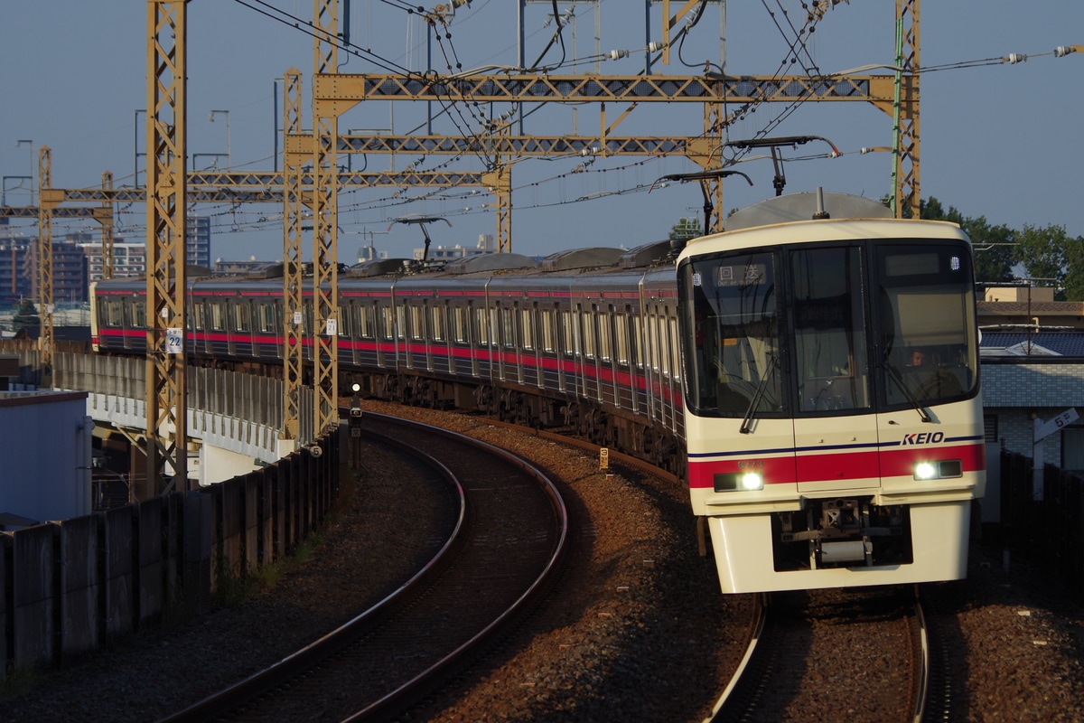 京王電鉄 若葉台検車区 8000系 8723編成