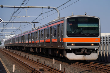 JR東日本E231系ケヨMU1編成を越谷レイクタウン駅で撮影した画像