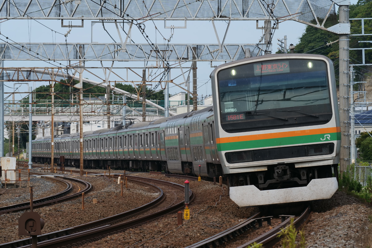 JR東日本 小山車両センター E231系 U586編成