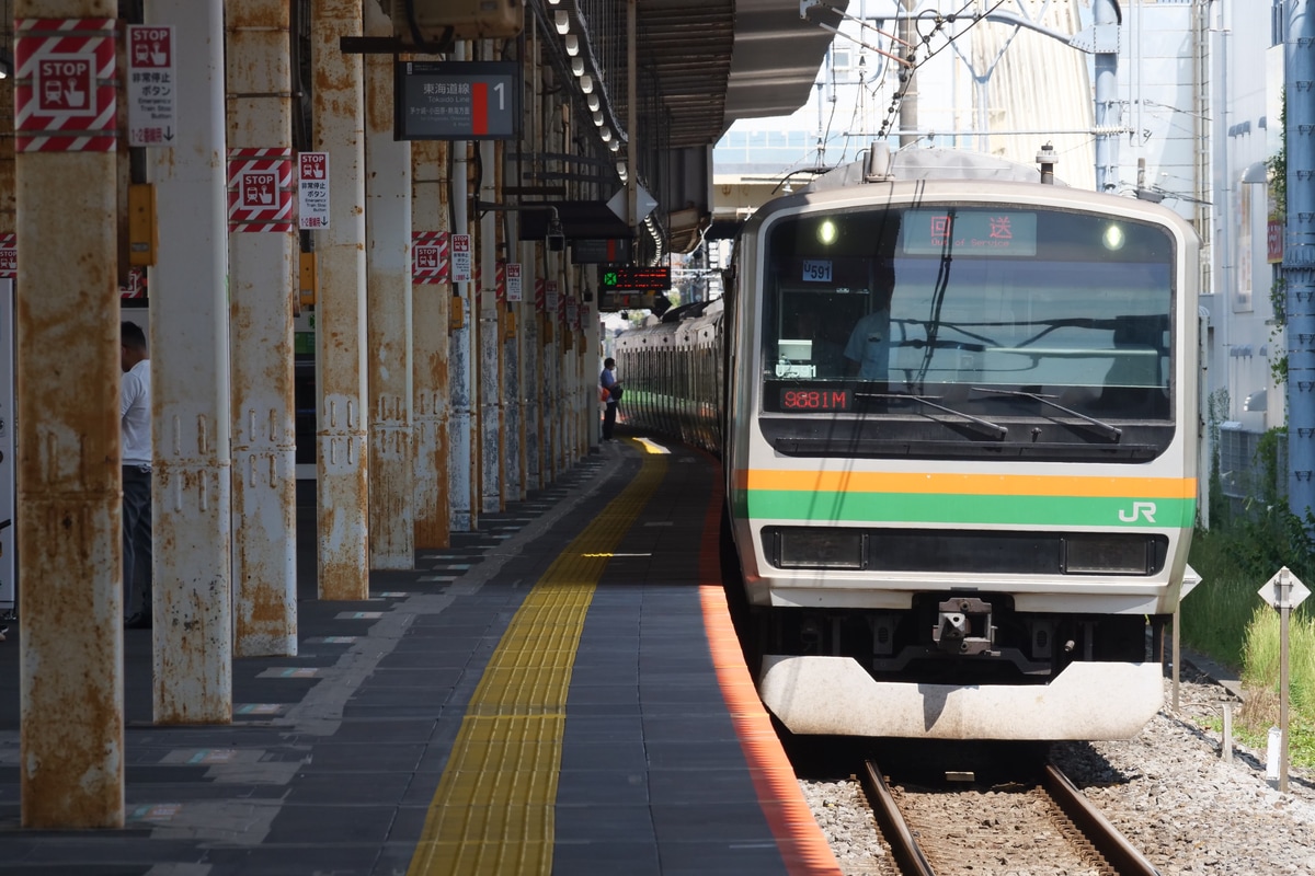 JR東日本 小山車両センター E231系 U591編成