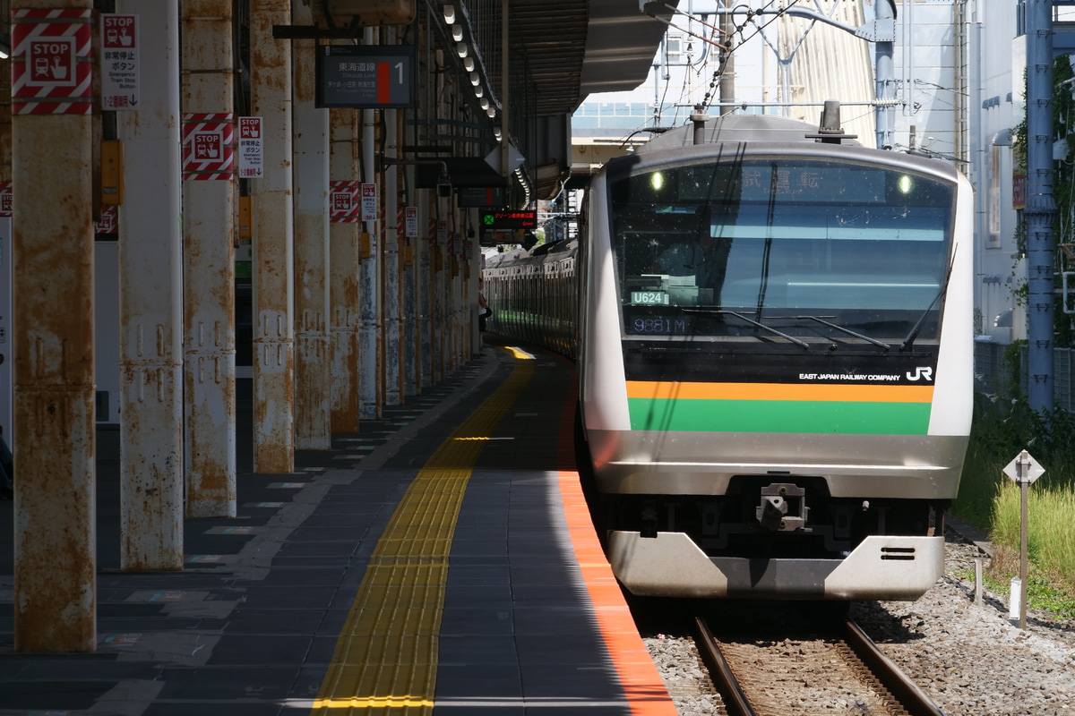 JR東日本 小山車両センター E233系 U624編成