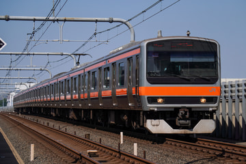 JR東日本E231系ケヨMU22編成を越谷レイクタウン駅で撮影した画像