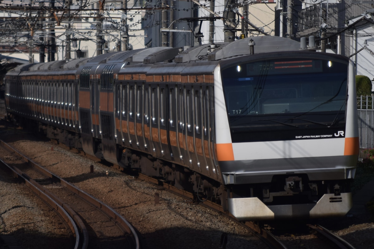 JR東日本 豊田車両センター本区 E233系 トタT17編成