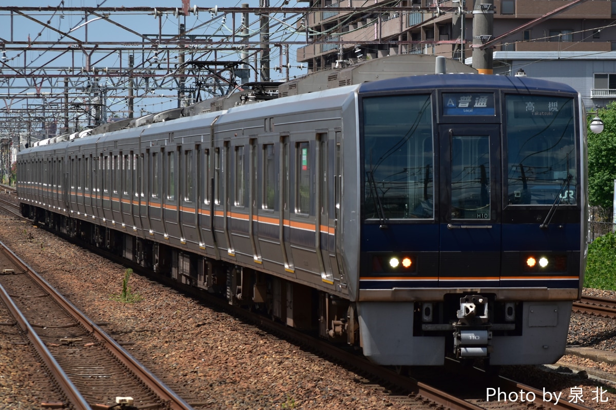 JR西日本 網干総合車両所明石支所 207系 H10編成