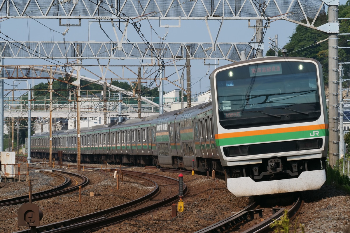 JR東日本 小山車両センター E231系 U511編成