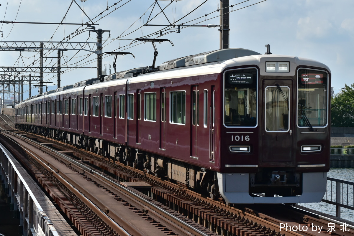 阪急電鉄 西宮車庫 1000系 1016F