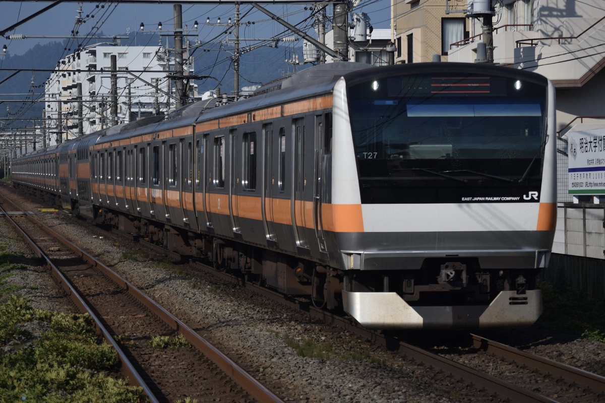 JR東日本 豊田車両センター本区 E233系 トタT27編成