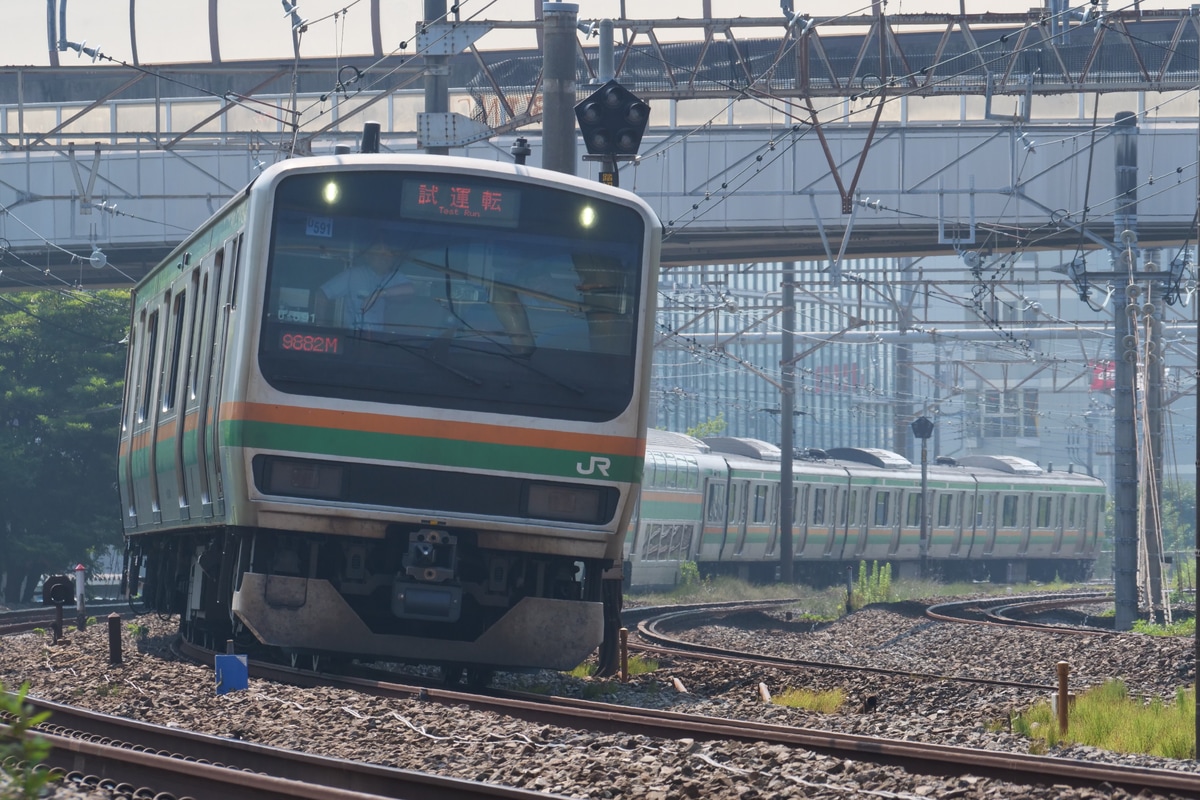 JR東日本 小山車両センター E231系 U591編成