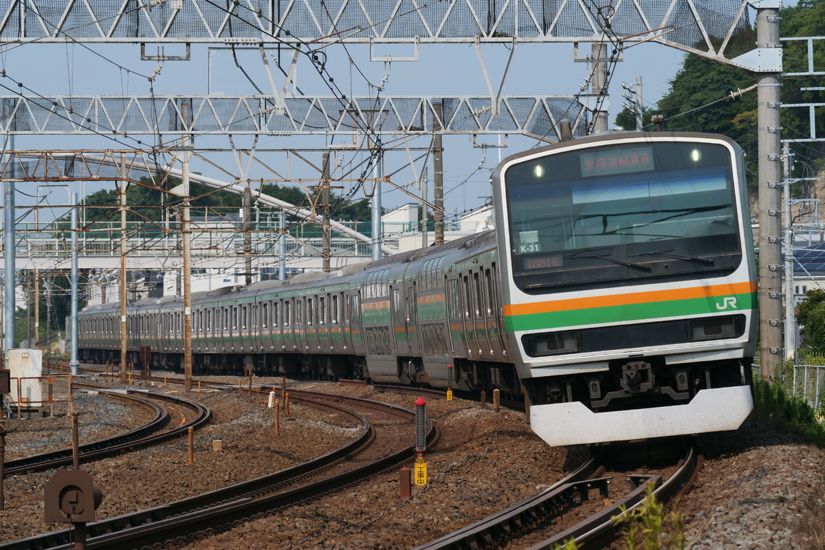 JR東日本 国府津車両センター E231系 K-31編成