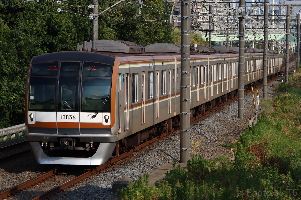 東京メトロ 和光検車区 10000系 10136f