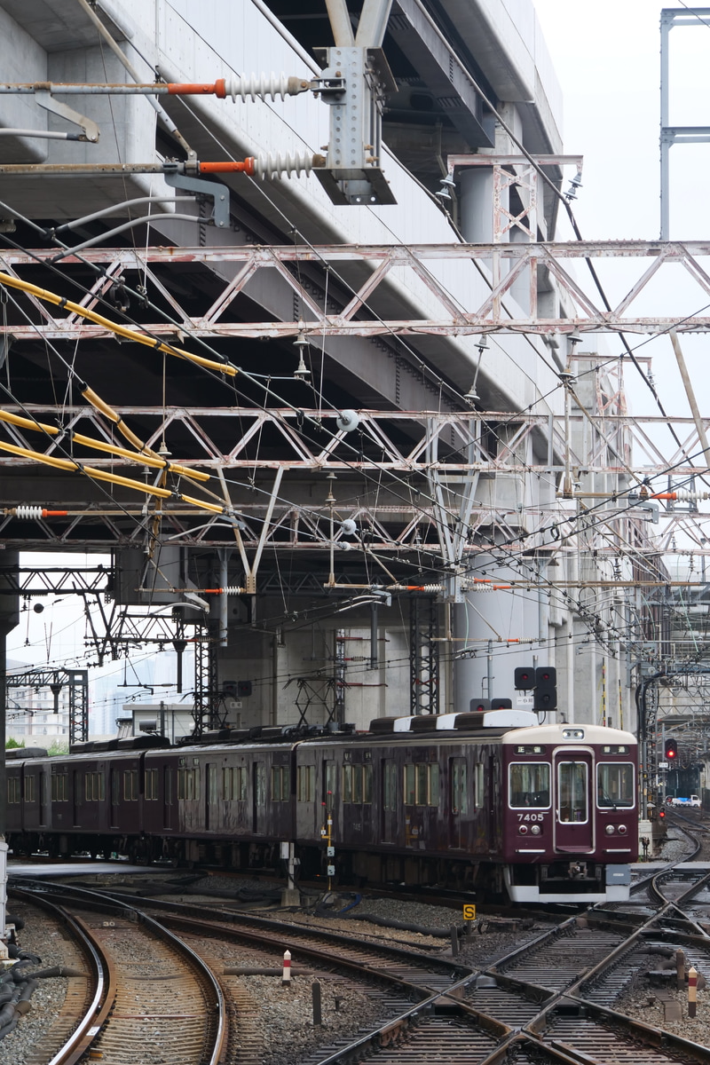 阪急電鉄 正雀車庫 7300系 7305F