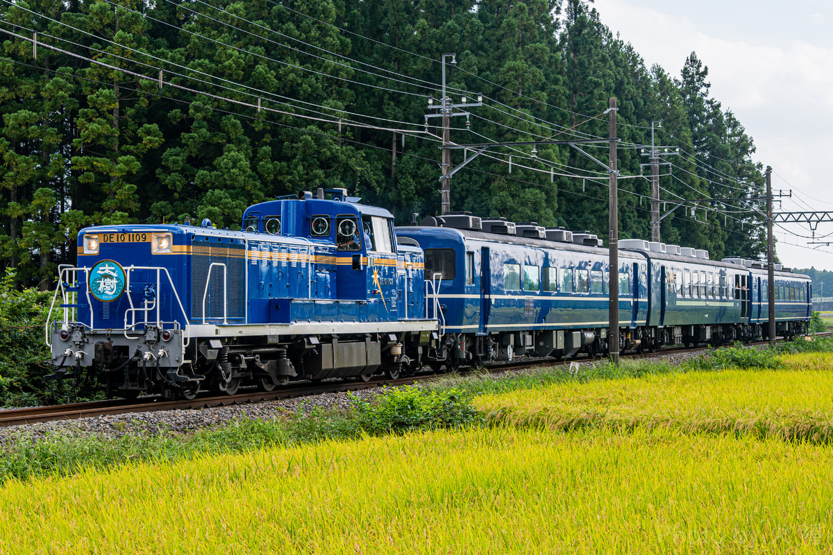 東武鉄道 下今市機関区 DE10 1109