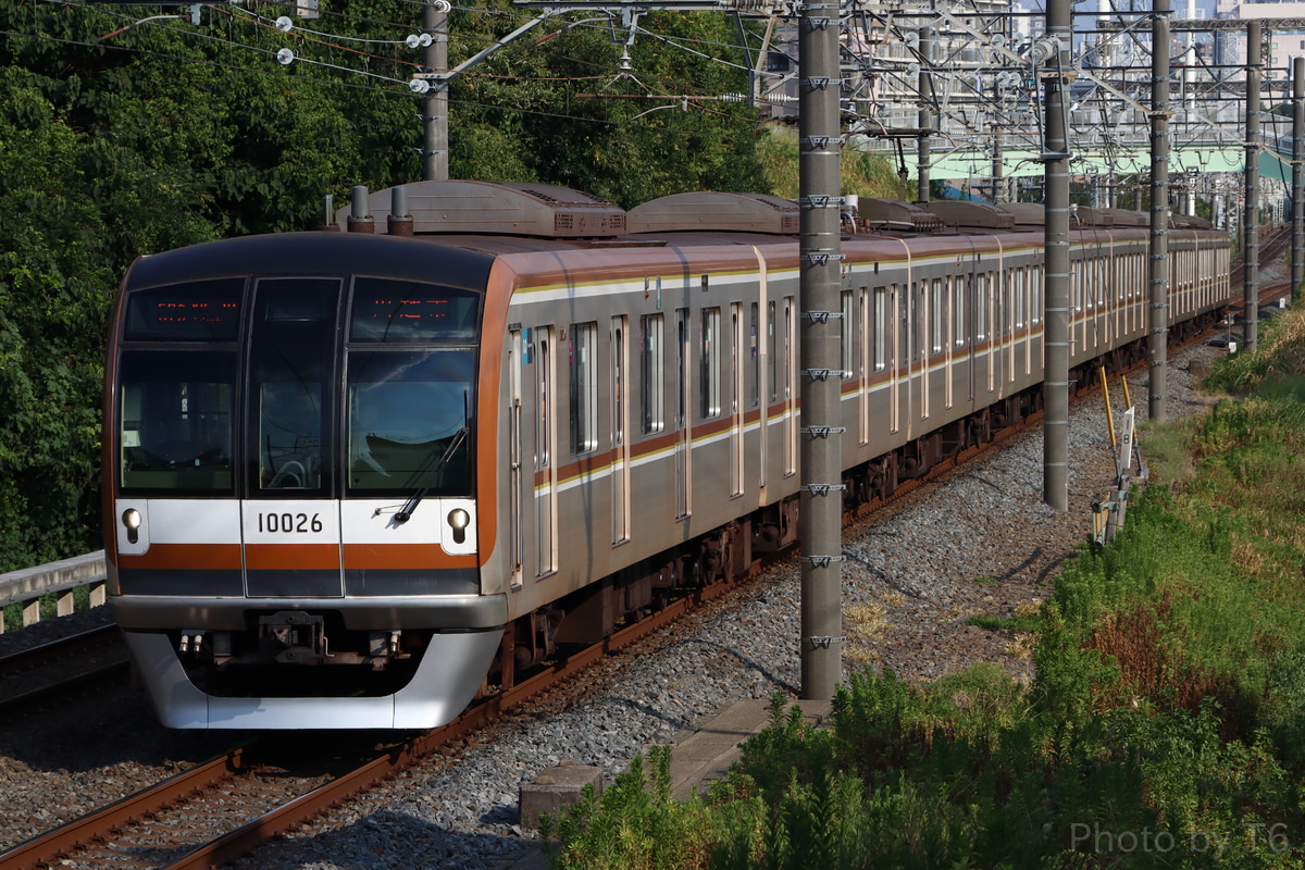 東京メトロ 和光検車区 10000系 10126f