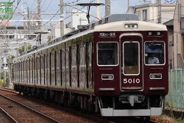 阪急電鉄5000系5010Fを西宮北口～門戸厄神間で撮影した画像