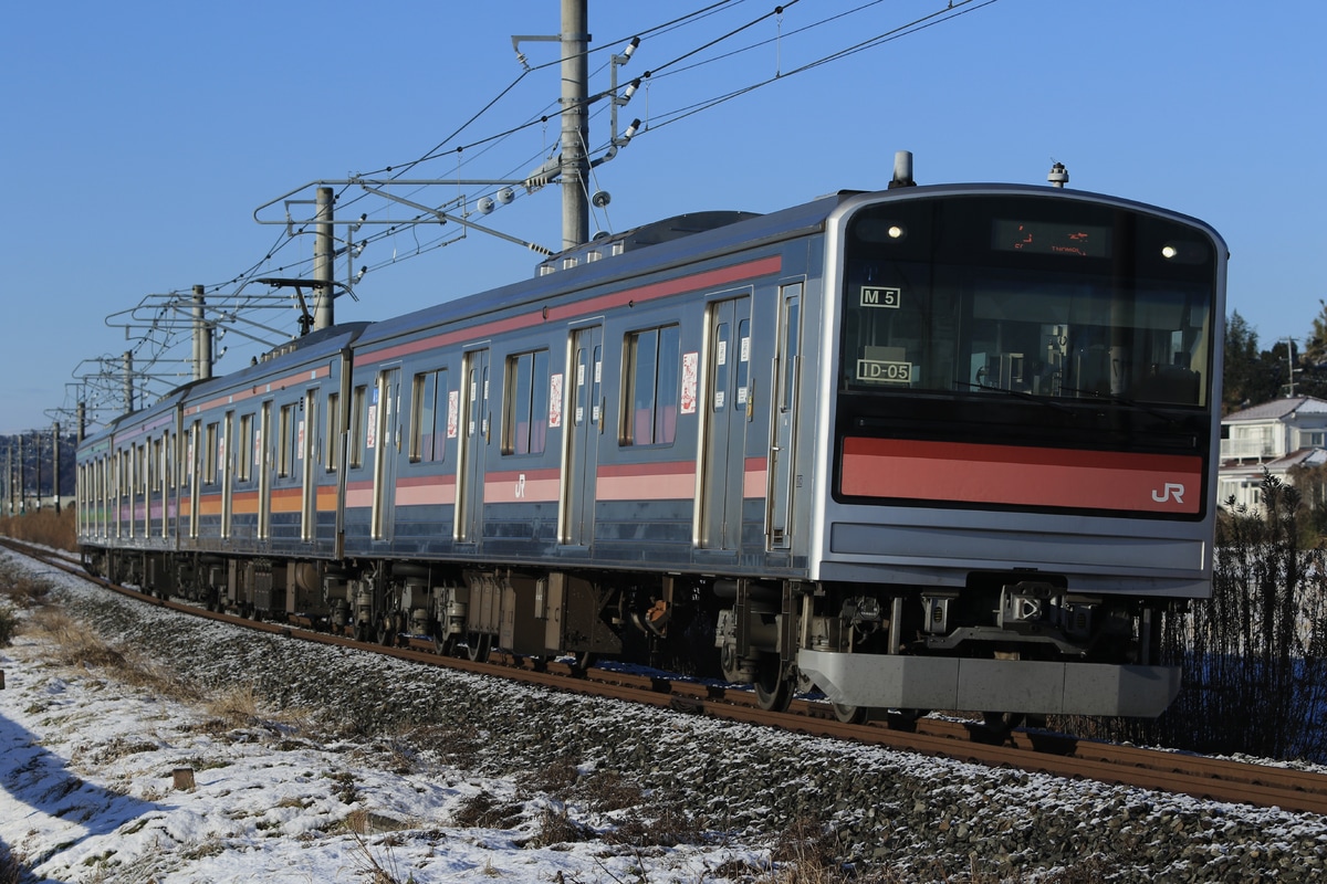 JR東日本 仙台車両センター宮城野派出所 205系3100番台 M5編成
