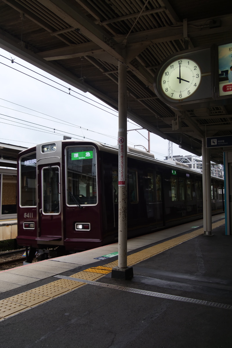 阪急電鉄 正雀車庫 8300系 8311F