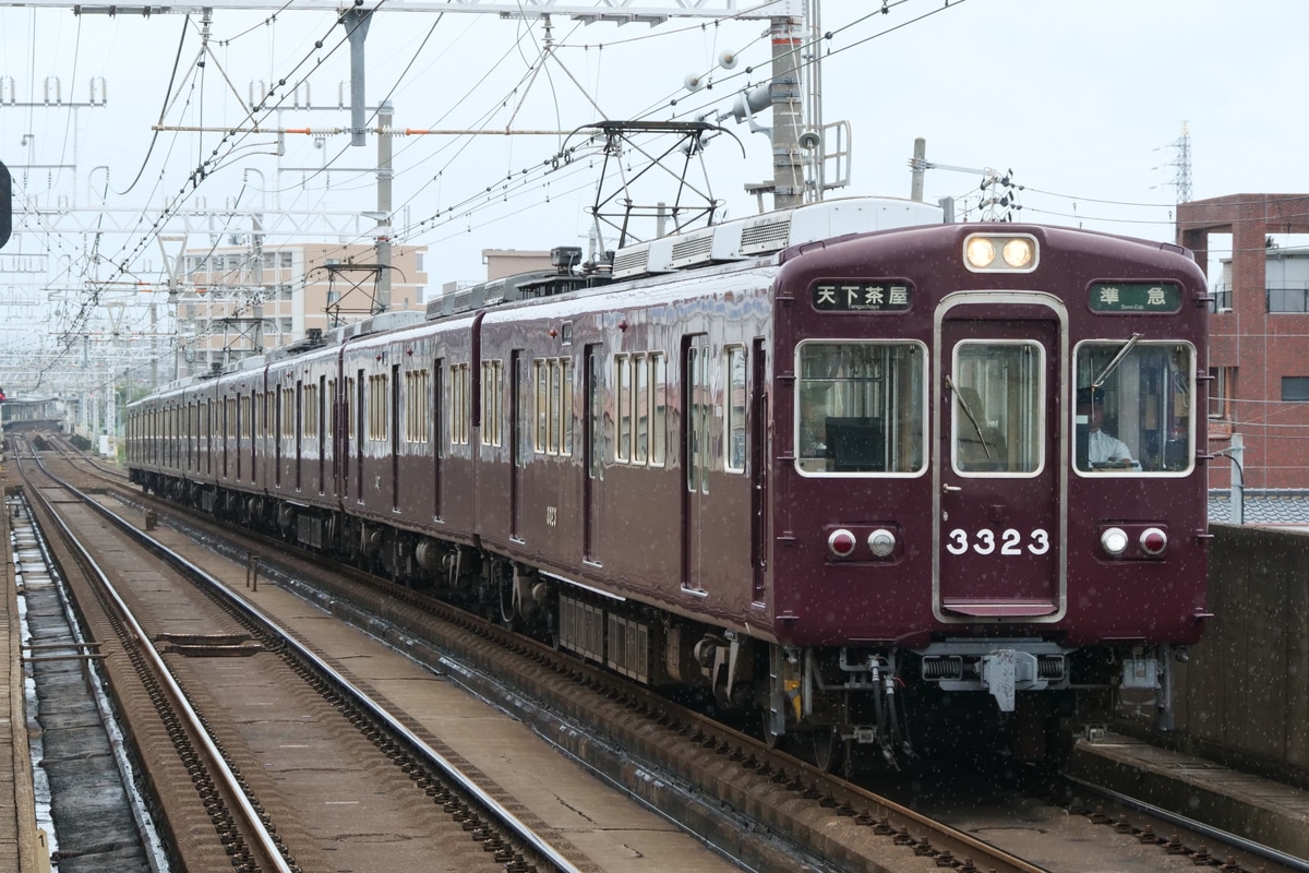 阪急電鉄 正雀車庫 3300系 3323F