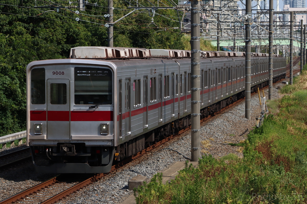 東武鉄道 森林公園検修区 9000系 9108f