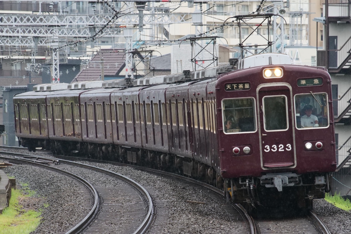 阪急電鉄 正雀車庫 3300系 3323F