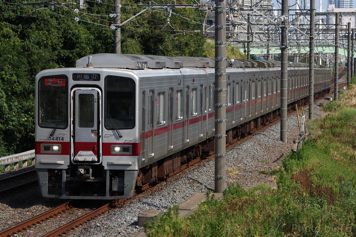 東武鉄道 森林公園検修区 30000系 31414f