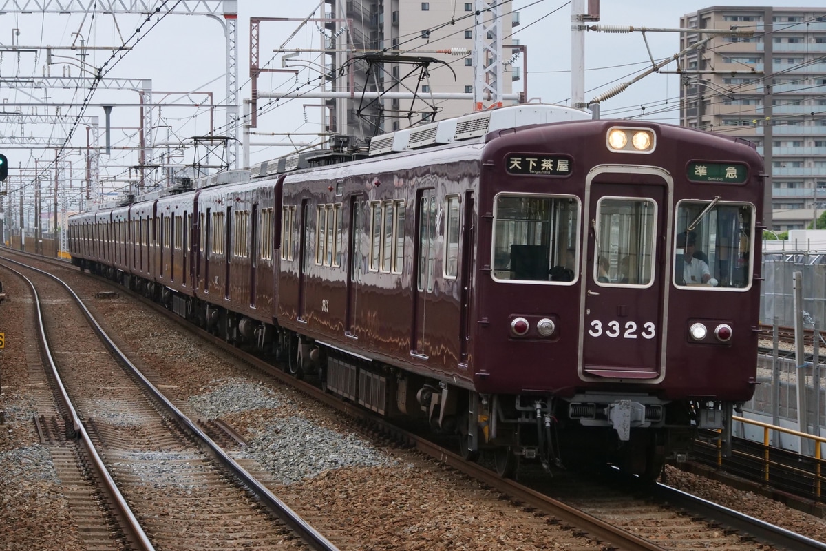阪急電鉄 正雀車庫 3300系 3323F