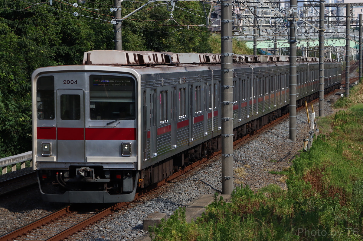 東武鉄道 森林公園検修区 9000系 9104f