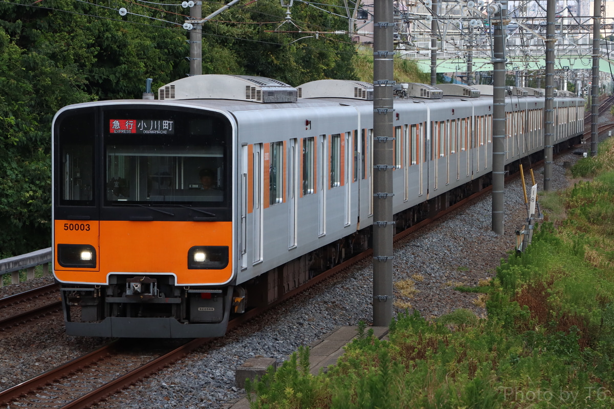 東武鉄道 森林公園検修区 50000系 51003f