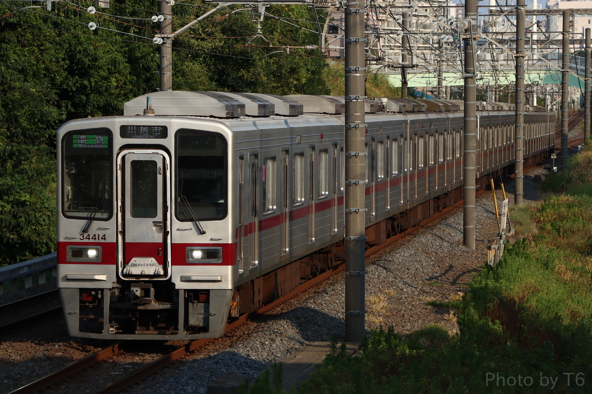 東武鉄道 森林公園検修区 30000系 31414f