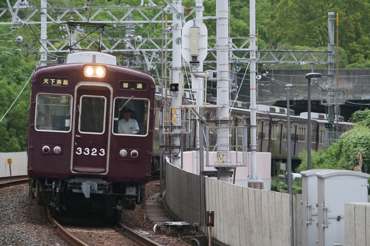 阪急電鉄 正雀車庫 3300系 3323F