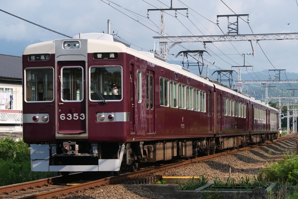 阪急電鉄 桂車庫 6300系 6353F