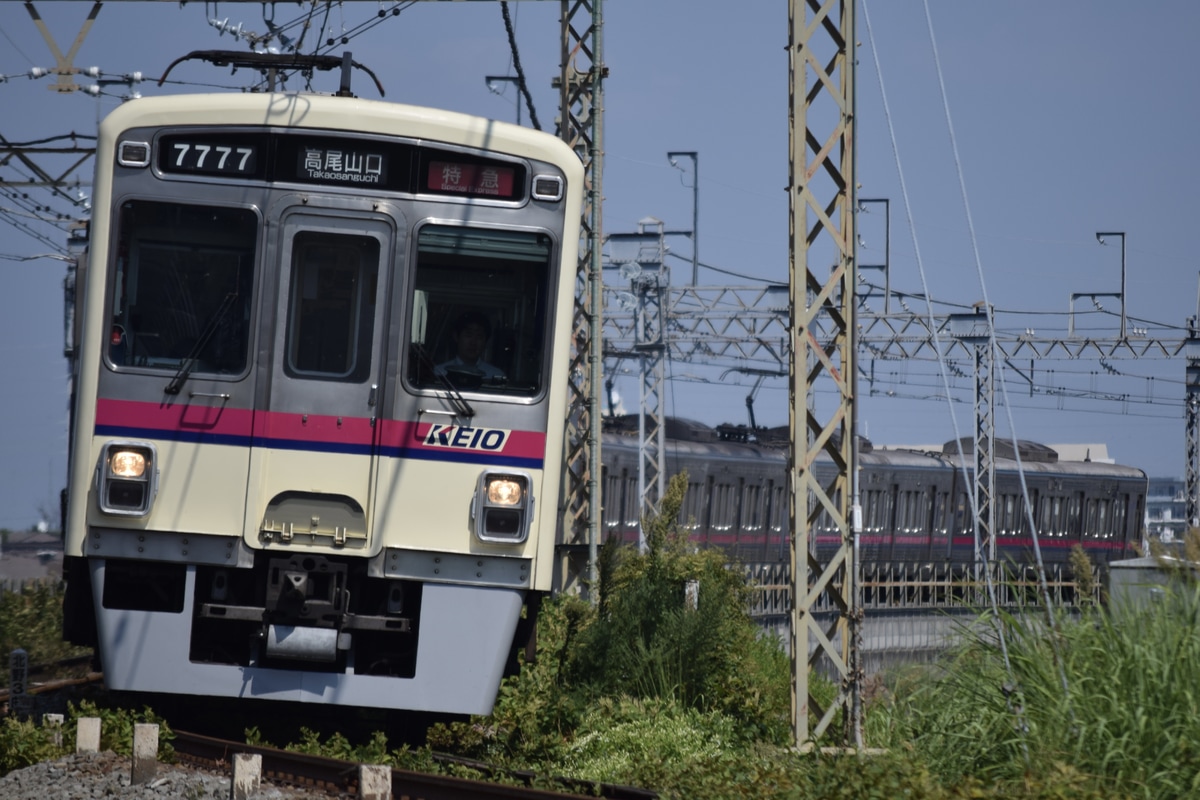 京王電鉄 若葉台検車区 7000系 7727F